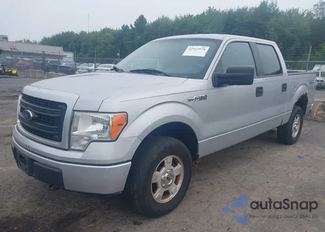 2013 Ford F-150 Xl из США, поврежденный, VIN 1FTFW1EF9DKD91221